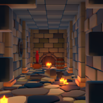 Dark medieval dungeon environmentPreview